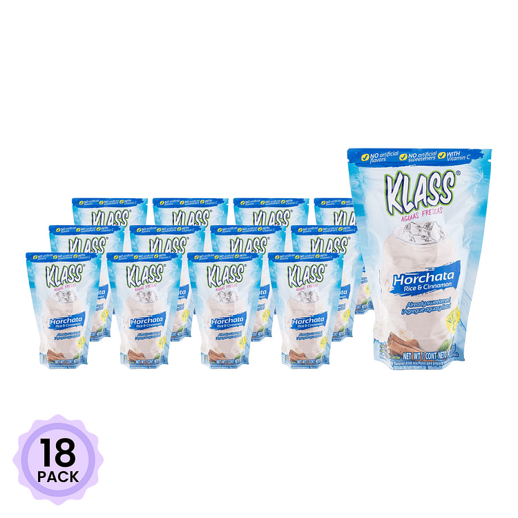 Klass 墨西哥风味饮料 大米露味 14.1 盎司*18 包