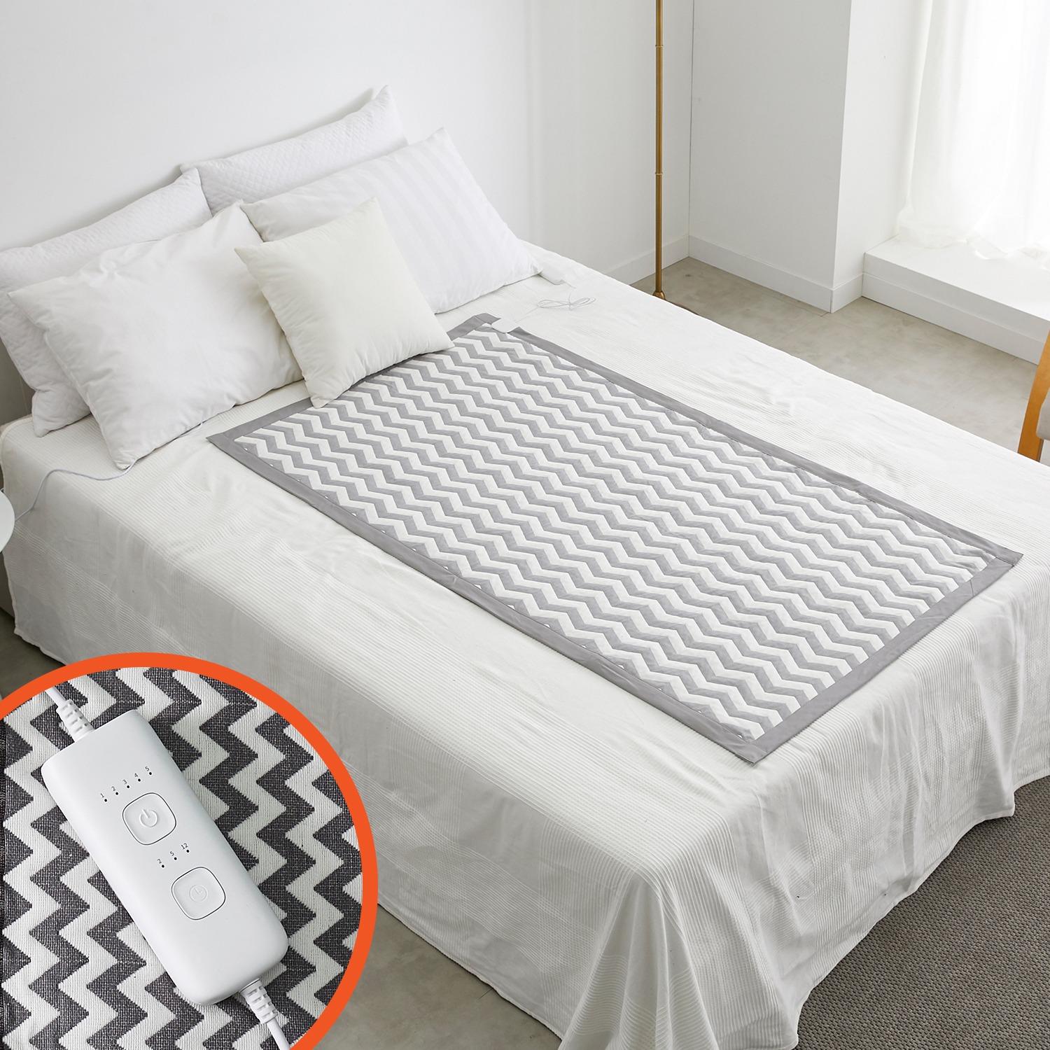 Dr's Electric Carbon Heating Mat (Single) - 100% Carbon Threads Pad 1 개입