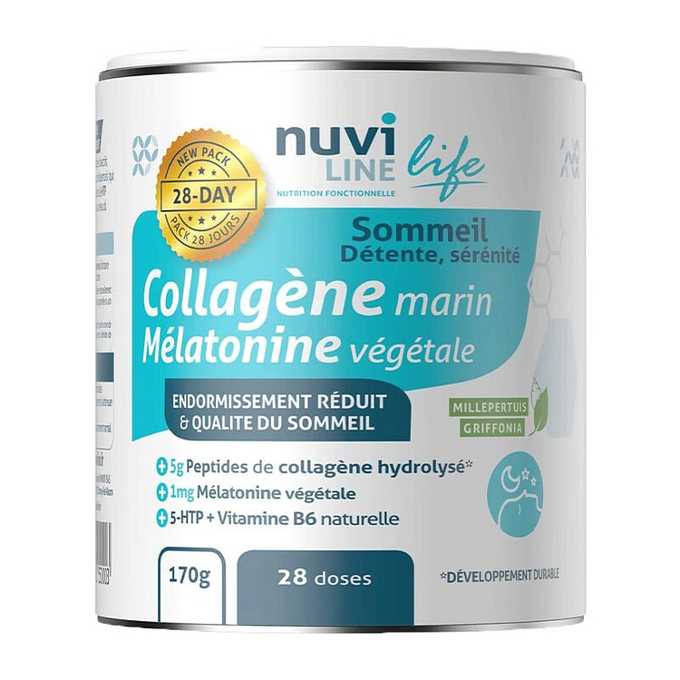 法国Nuviline睡眠小蓝罐 高端好睡眠 170 克