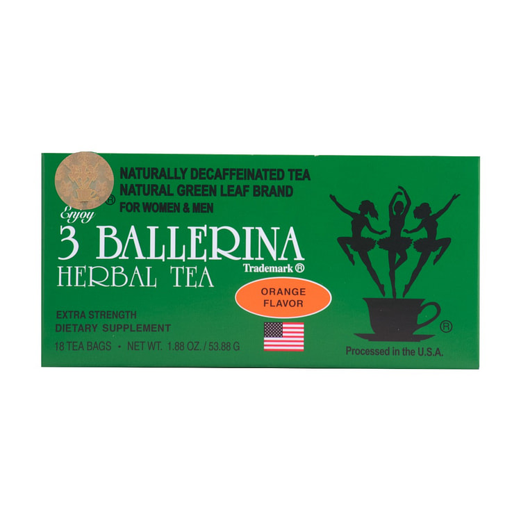 3 Ballerina Tea Orange (18Teabag/53.88g) 3 g