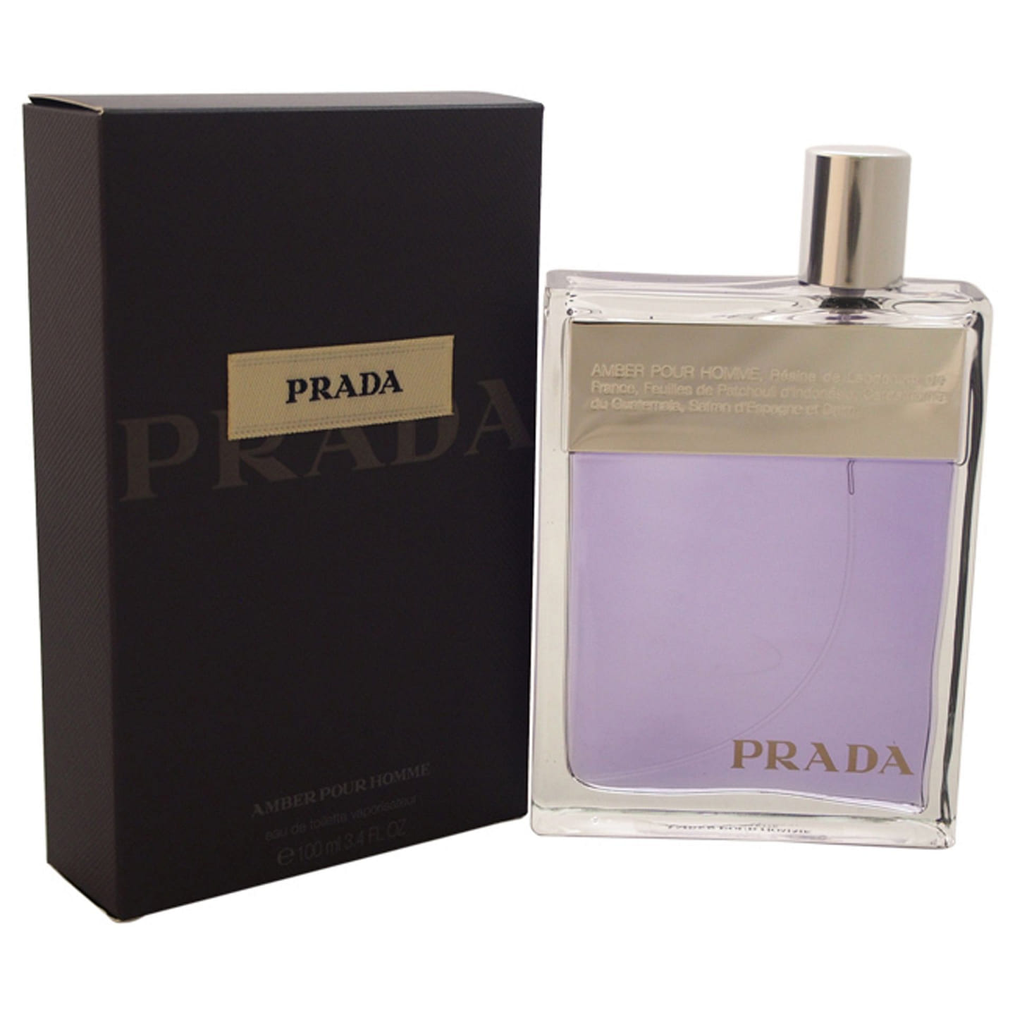 Prada Amber Pour Homme by Prada for Men – 3.4 oz 3.4 oz