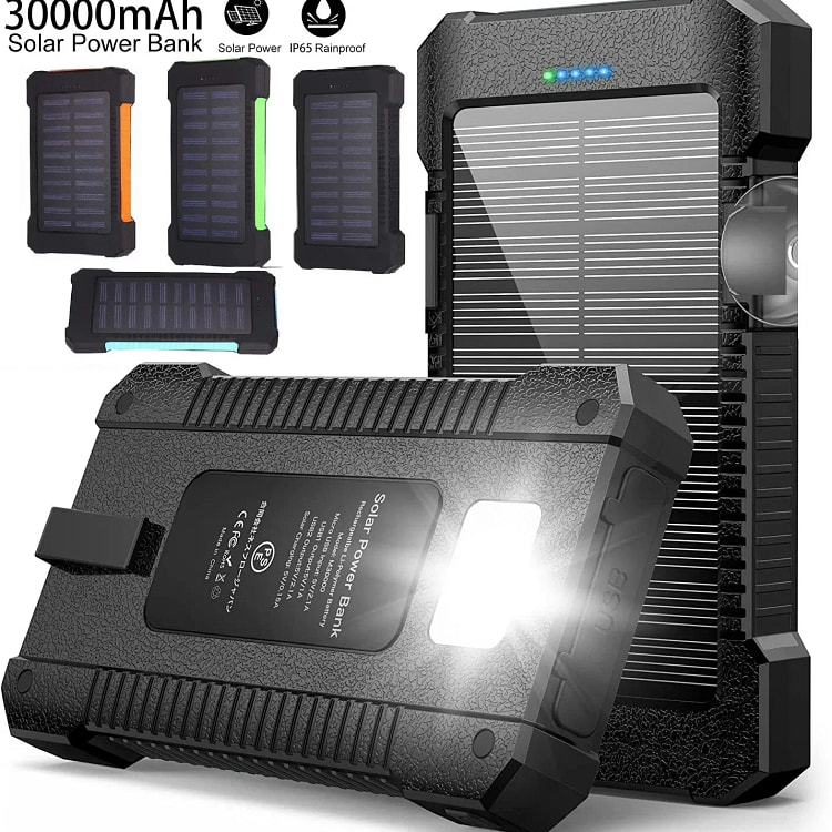 超级 300000mAh USB 便携式充电器 太 1 包