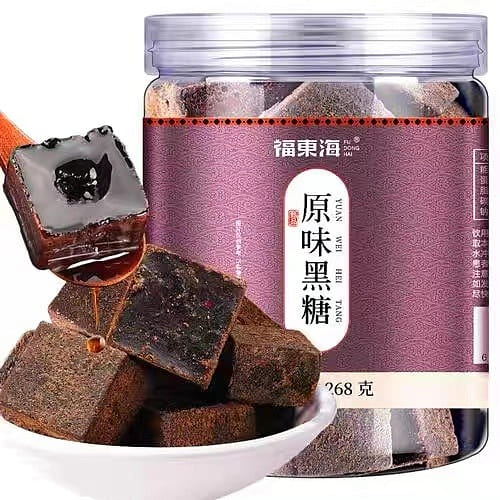Fudonghai Brown Sugar Menstrual Old Brown Sugar Cubes 268g/jar 268 g