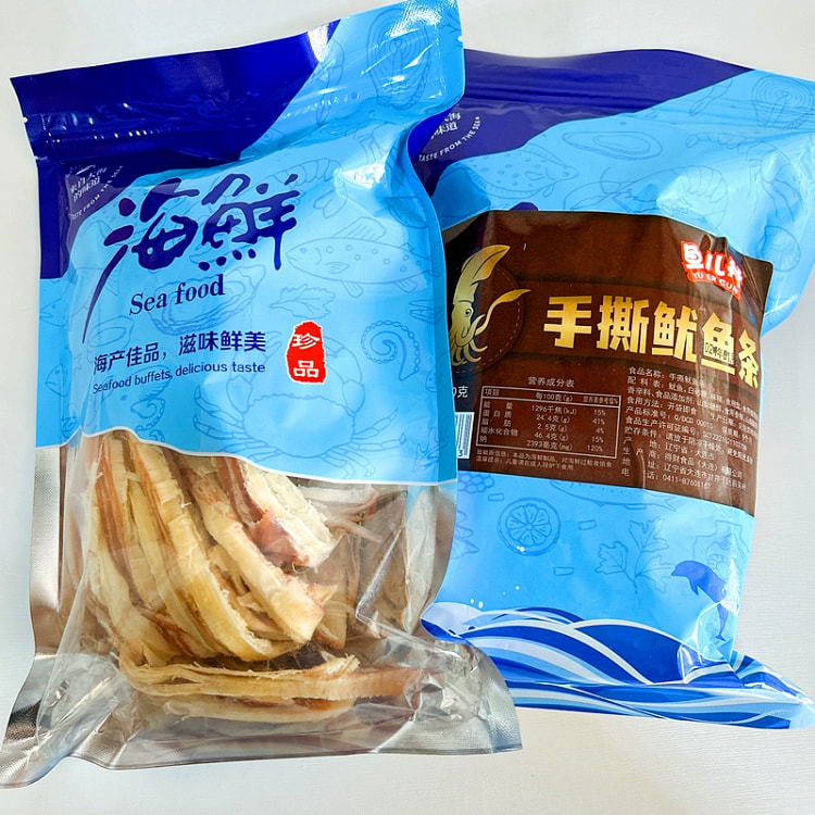 大连特产烙香鱿鱼丝250g*1 250 克