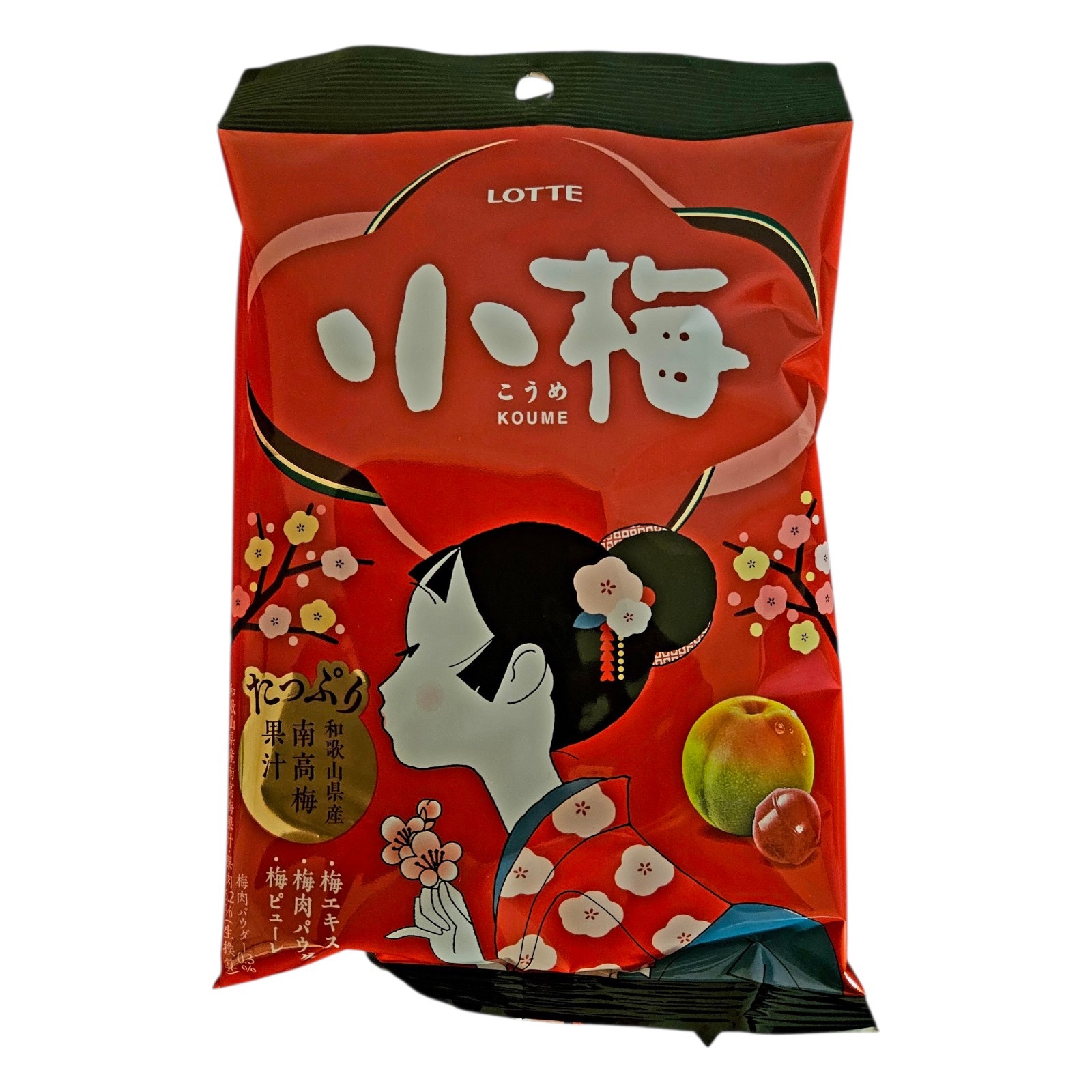 LOTTE KOUME-CHAN Japanese Plum Hard Candy 60 g - Weee!