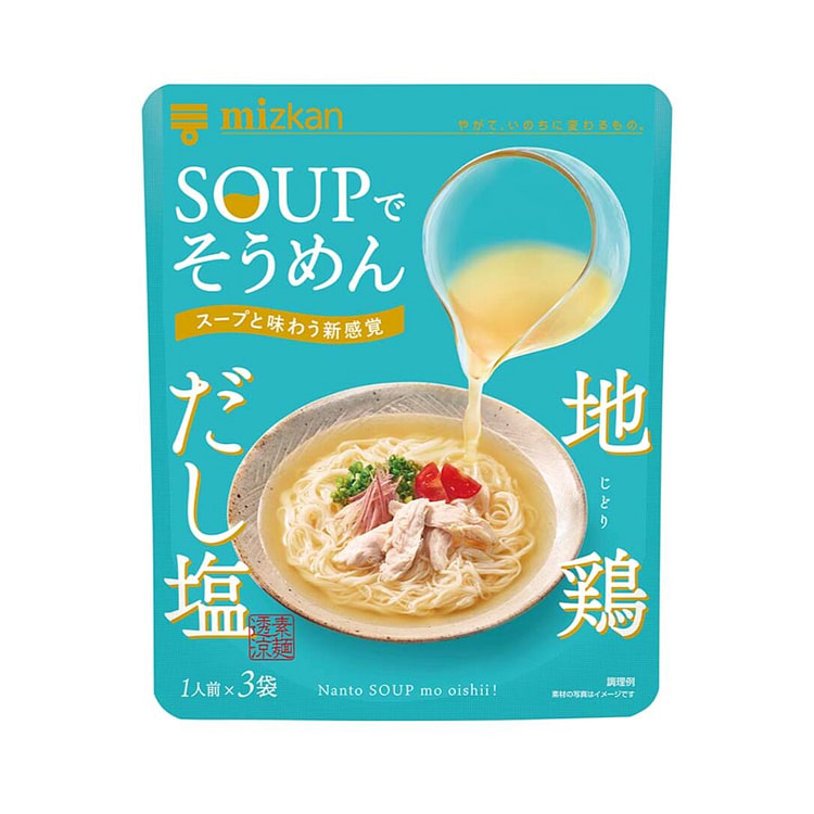 MIZKAN夏日限定葱油鸡凉面汤料 3包 81g