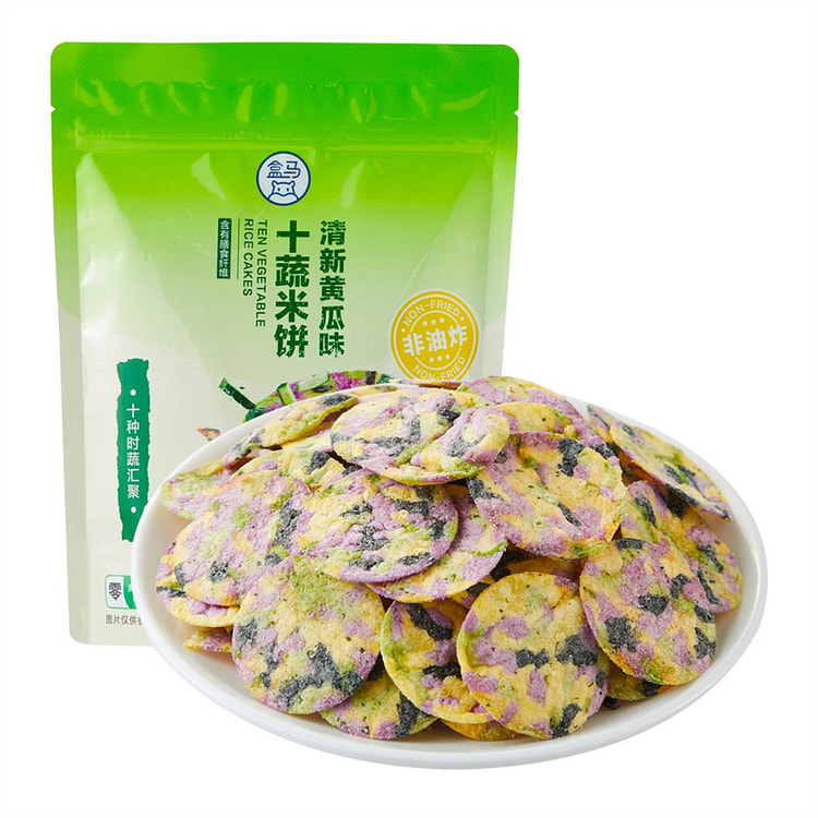 盒马 十蔬米饼清新黄瓜味 118 克