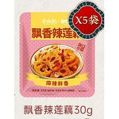 蔡林记香辣莲藕30g*5袋 150 克