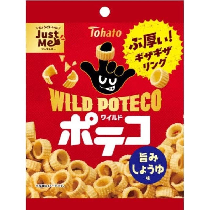 Tohato Wild Poteco Umami Soy Sauce Flavor 50g 1 each