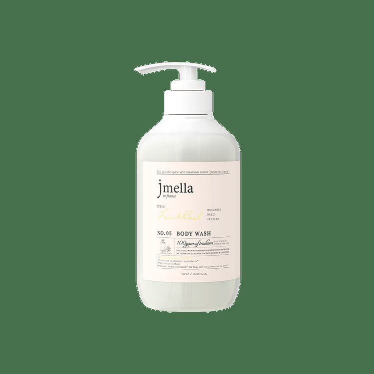 JMELLA Lime Basil Body Wash 500ml 1 each