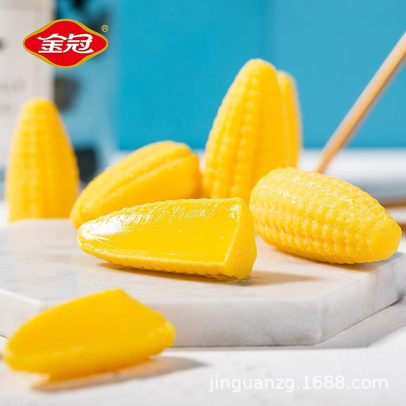 Golden Crown corn-flavored soft candy for the New Year candy casual snacks 468 g