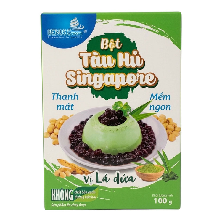 Pandan Tofu Powder Bot Tau Hu La Dua VEGAN 100 g