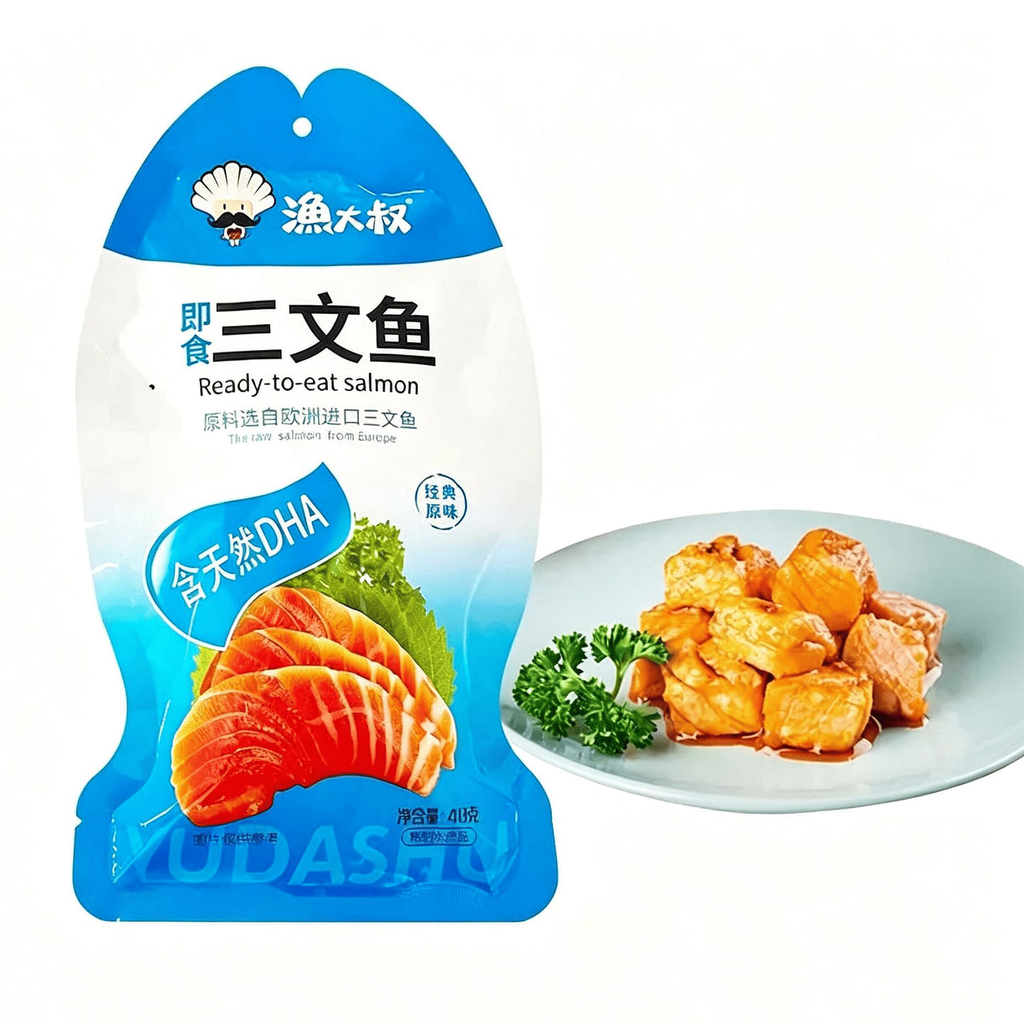 Ready-to-eat Salmon Seafood Snack 45g 45 g