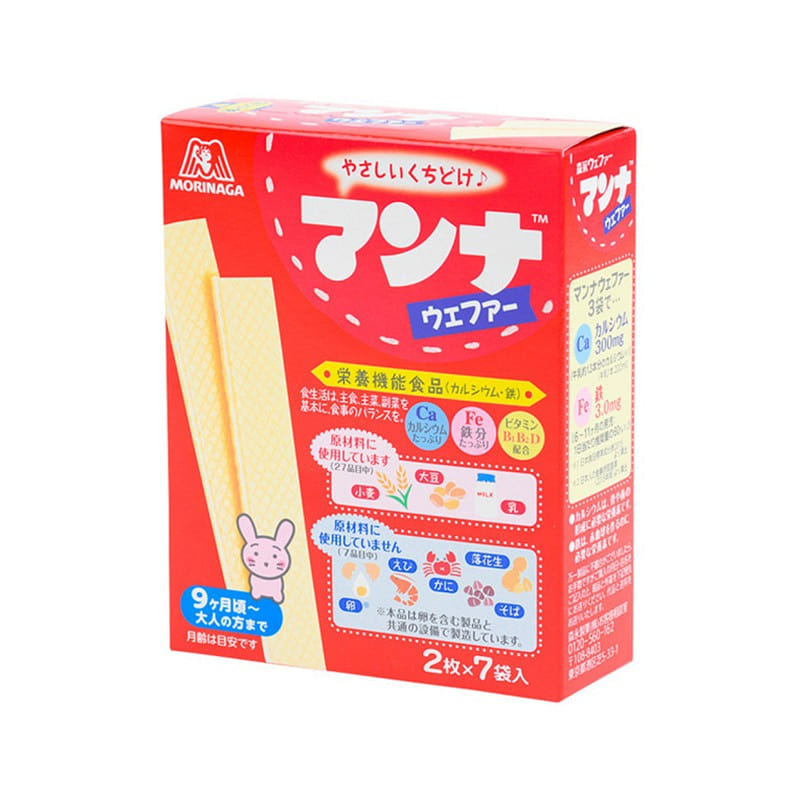 Morinaga & Co. Manna wafer 14 pieces 1 each