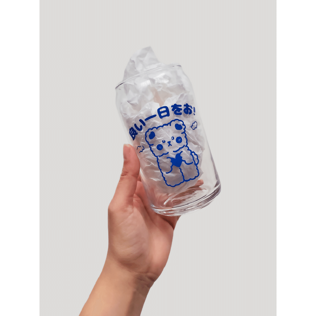 Have a Nice Day 16oz Glass Cup 1 each