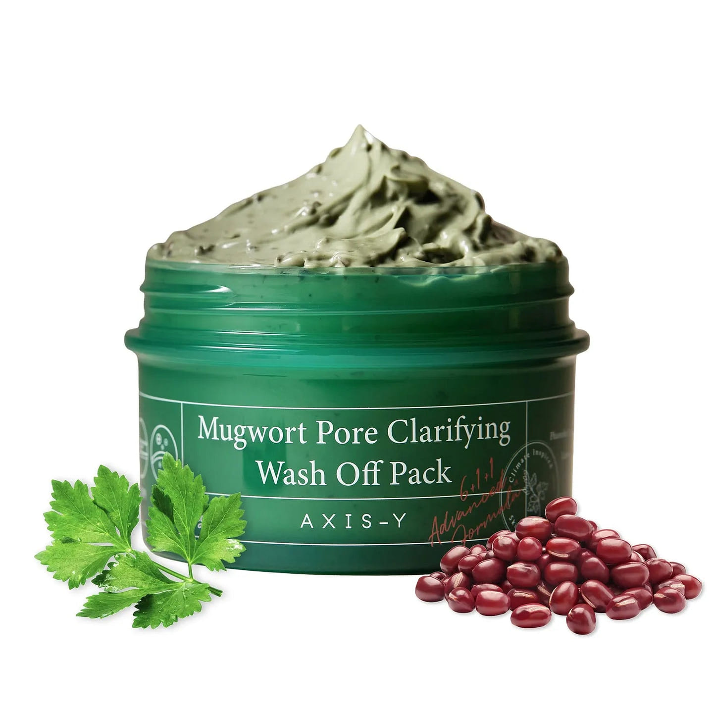 AXIS-Y Mugwort Pore Clarifying Wash Off Pack 100mL 1 each