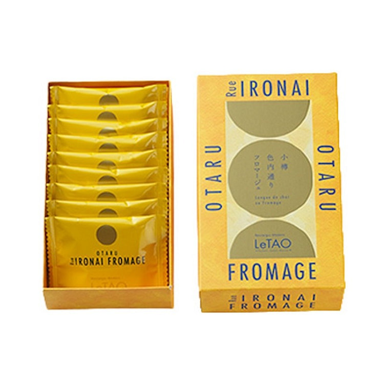 LeTAO OTARU Rue IRONAI FROMAGE Biscuit, 9pcs 1 box