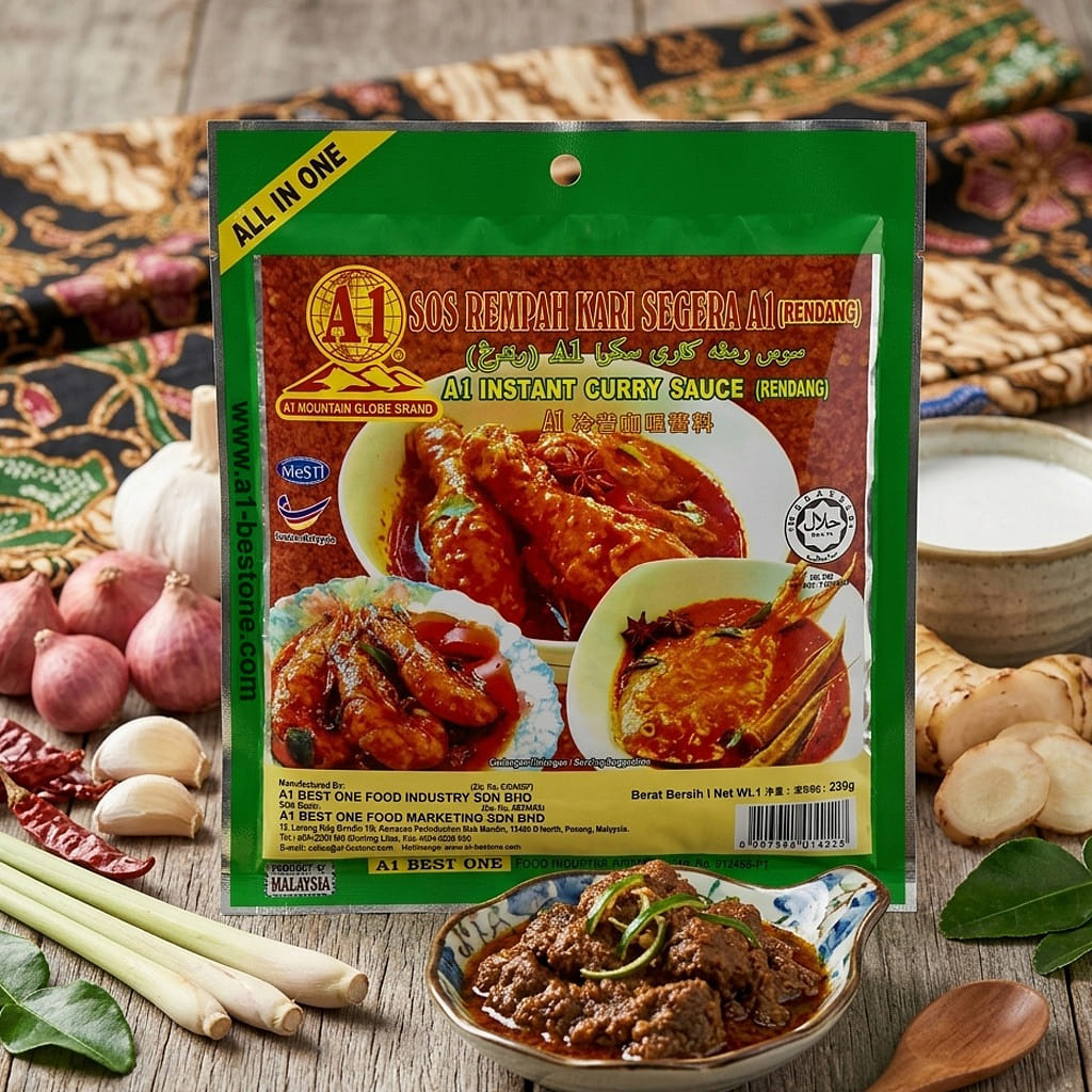 A1 instant curry sauce * Rendang * 230 g