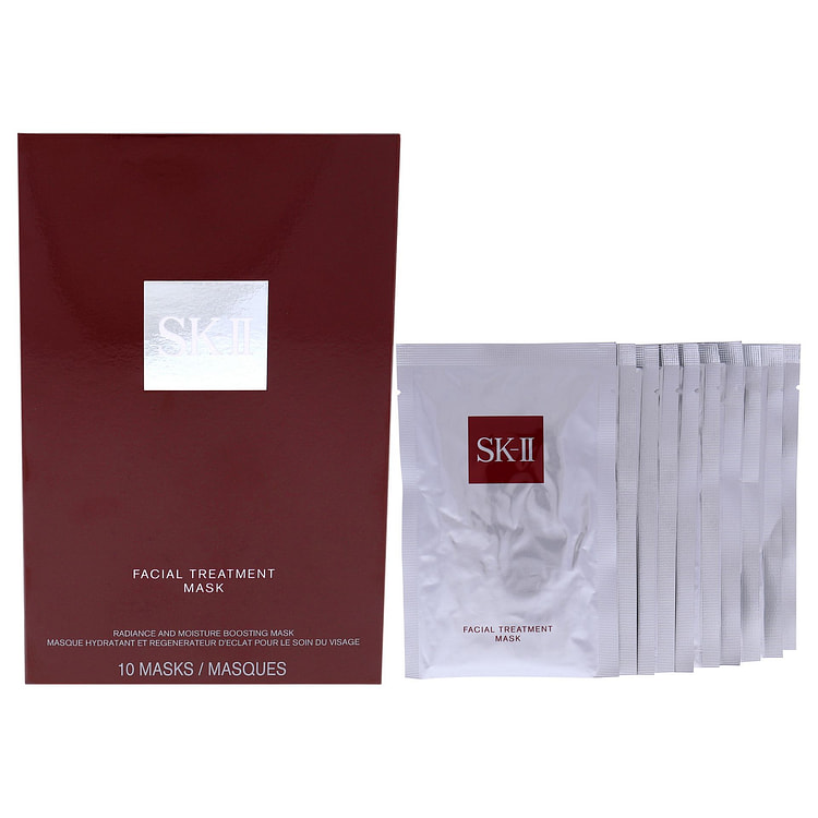 Facial Treatment Mask by SK-II for Unisex - 10 Pcs