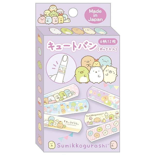 San-X Sumikko Gurashi Cartoon Band-Aids Party 12pc 1 each