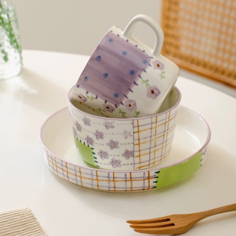 Delicate Ceramic Tablewares Bowl Plate Mug 7