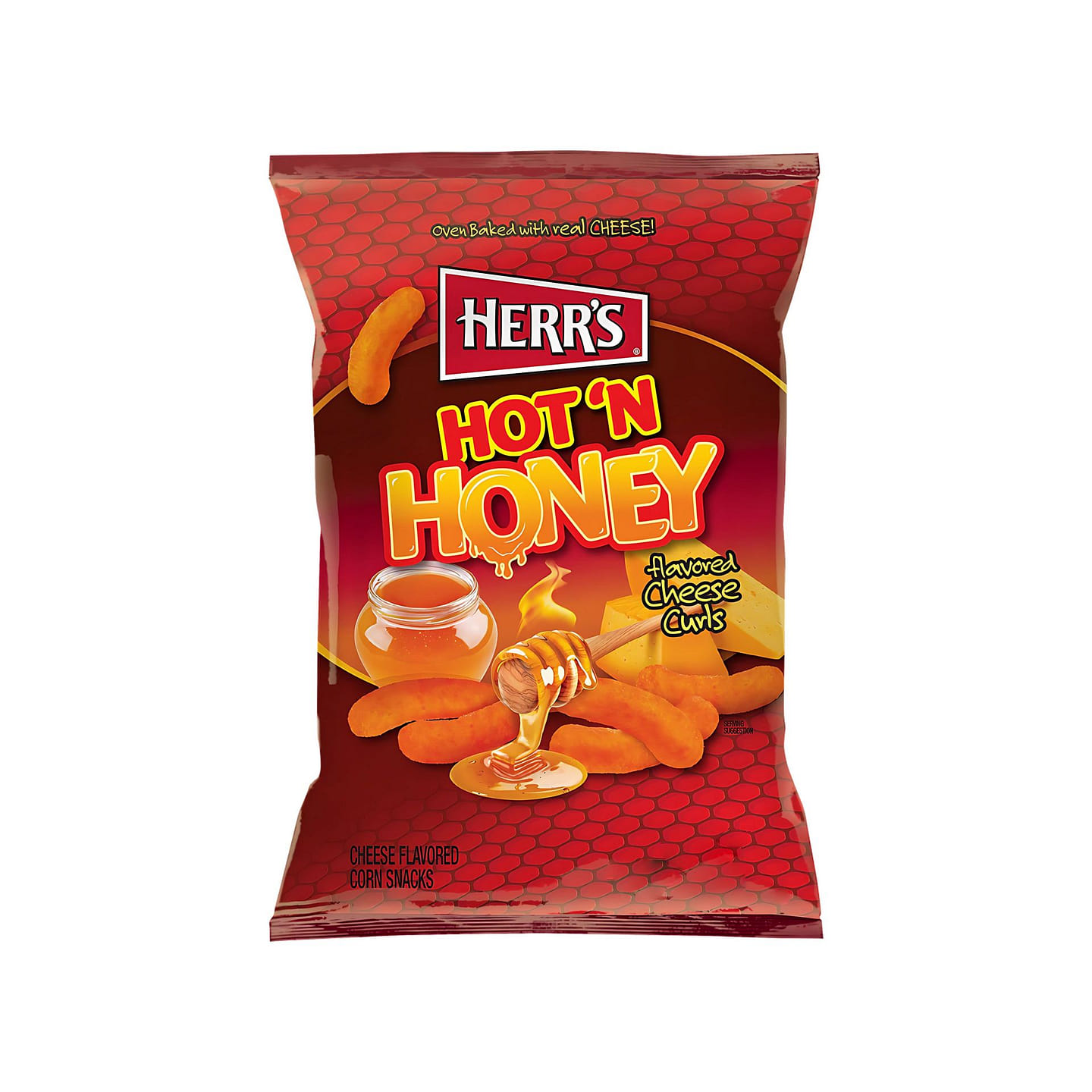 Herr’s Hot Honey Cheese Curls (USA) 1 each