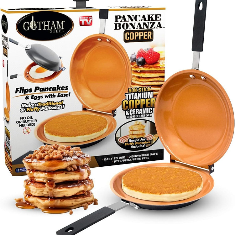 Double Sided Pan, The Perfect Pancake Maker 1 count