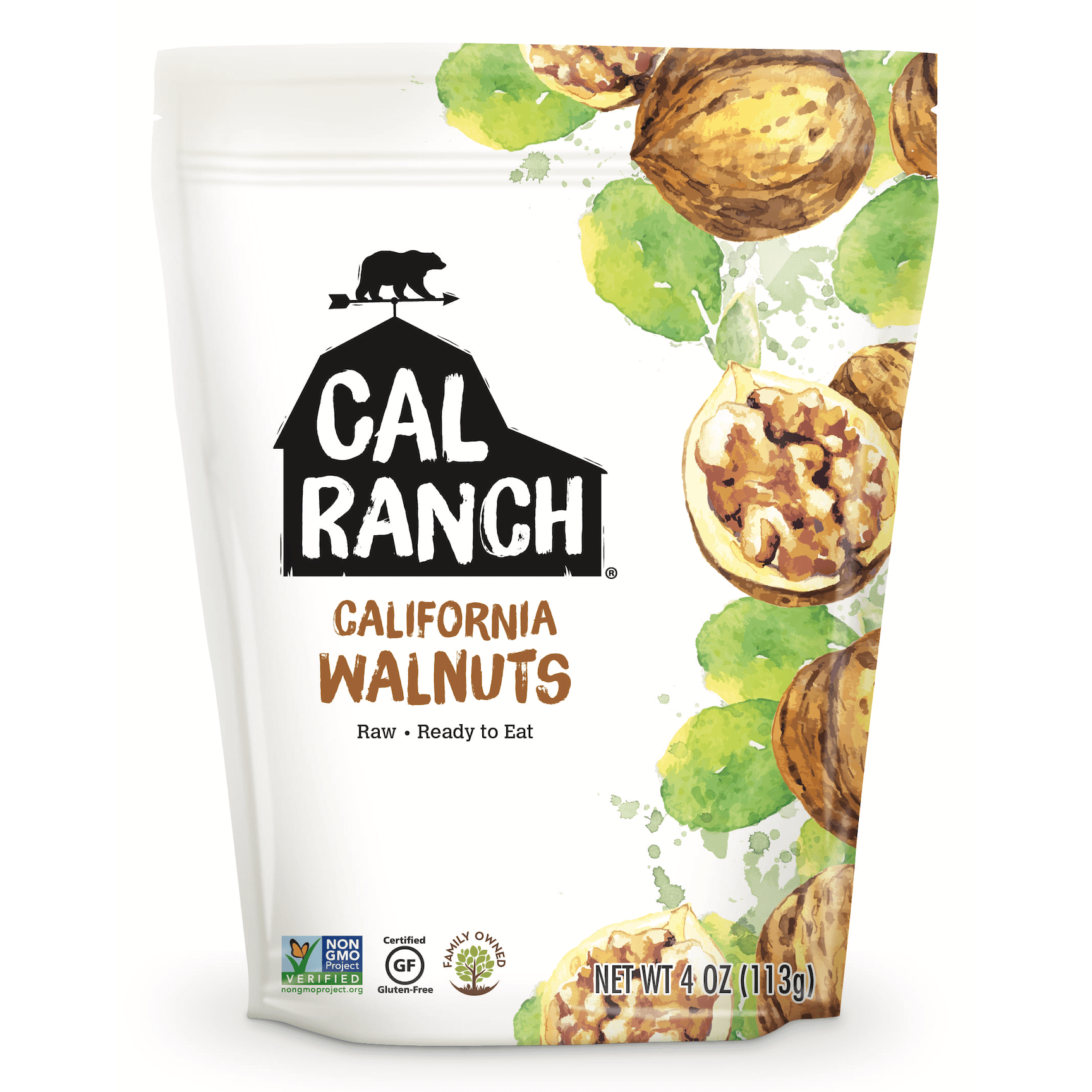 Cal Ranch California Raw Walnuts (4oz) 113 g