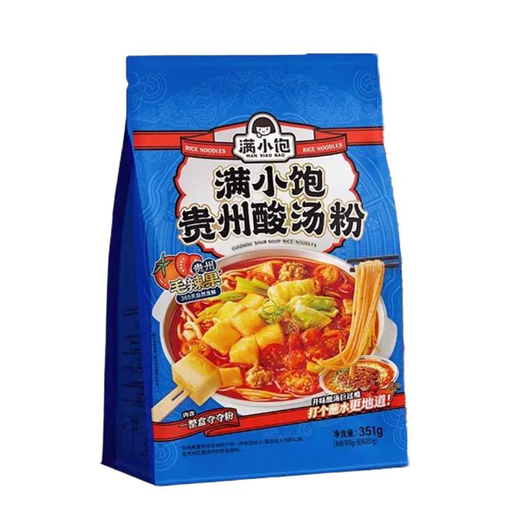 满小饱  贵州酸汤粉   速食地道红酸汤火锅粉丝