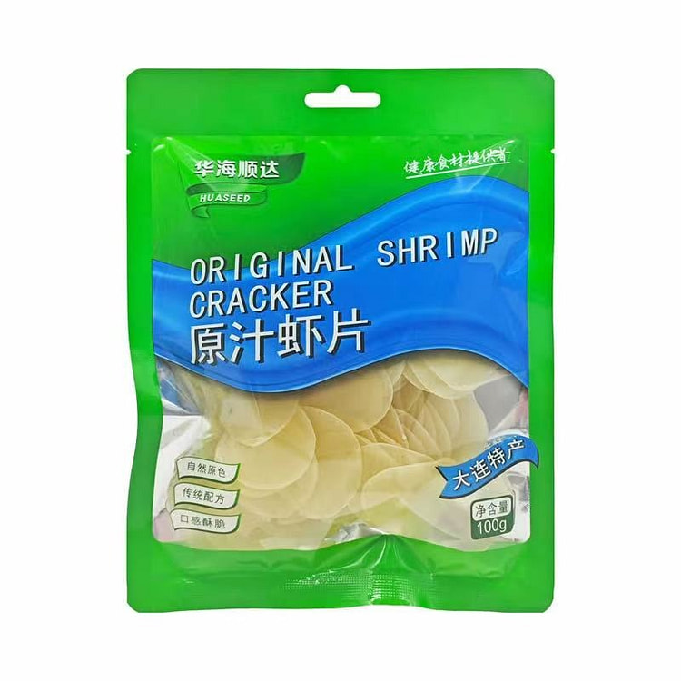 华海顺达 大连虾片 100g 100 克