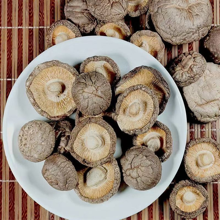 Dried mushrooms naturally air dry and make delicio