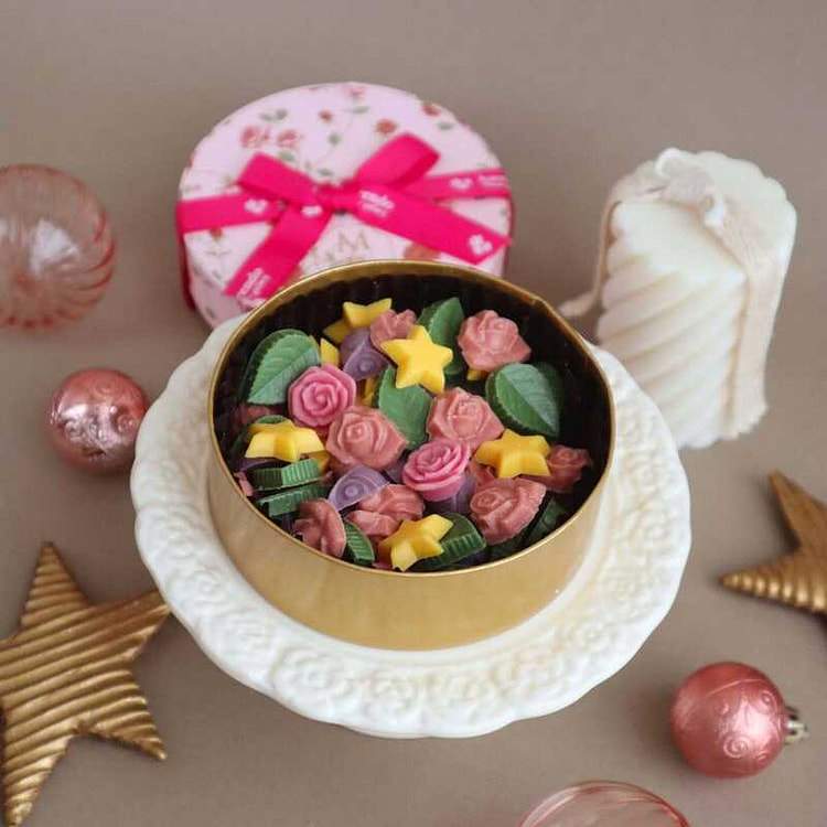 MESSAGE de ROSE Chocolate Gift Box 65g