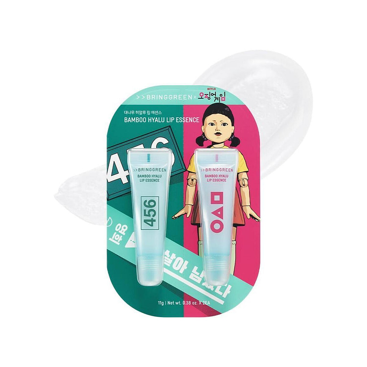 BRINGGREEN X SQUID GAME Bamboo Hyalu Lip Essence