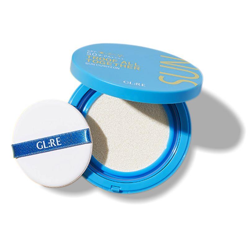 GL:RE Sun Cushion SPF 50+ PA++++ 24-Hour Protection, Non-Greasy ...