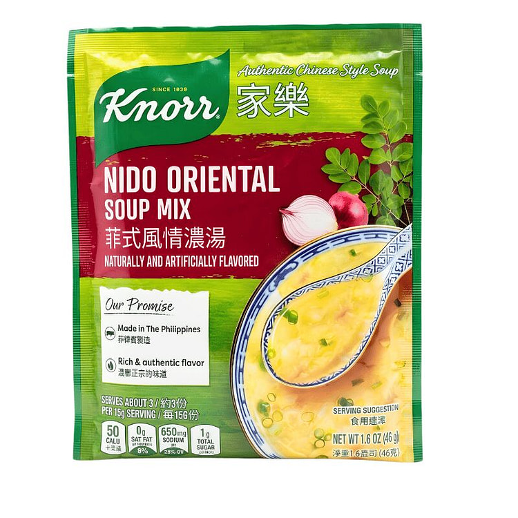 [Knorr] Nido Oriental Soup Mix - 46g 1 each (min 2)