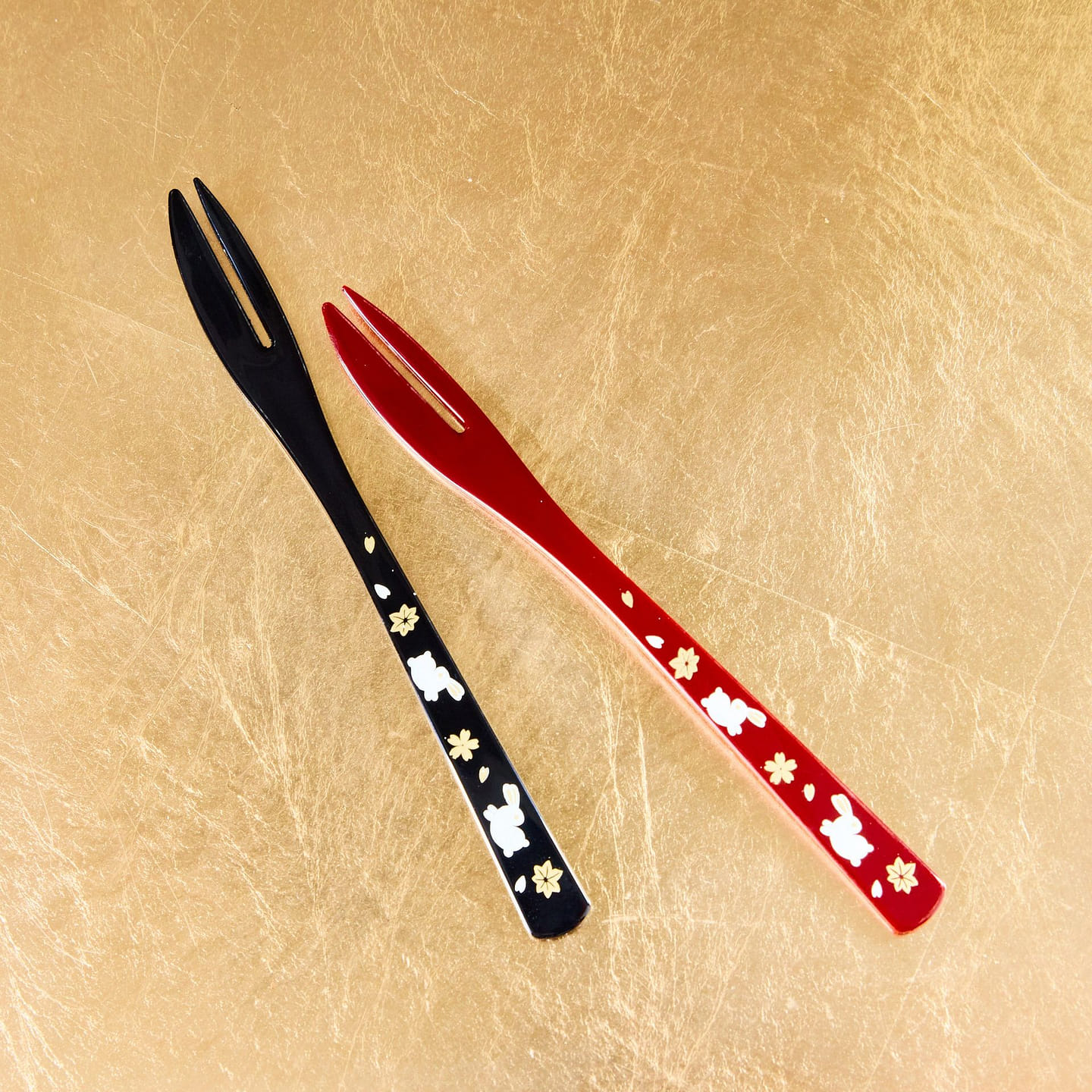 Rabbit Wagashi Fork (2 pieces) 9 g