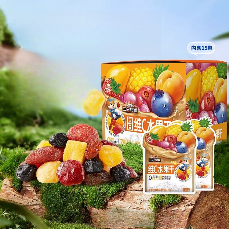 Vitamin C dried fruit preserves 375g*1 box