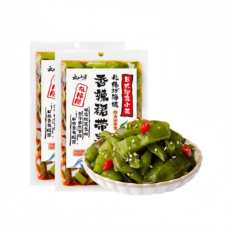 云山半  香辣裙带菜梗新鲜凉拌菜 200g*2袋 400 克