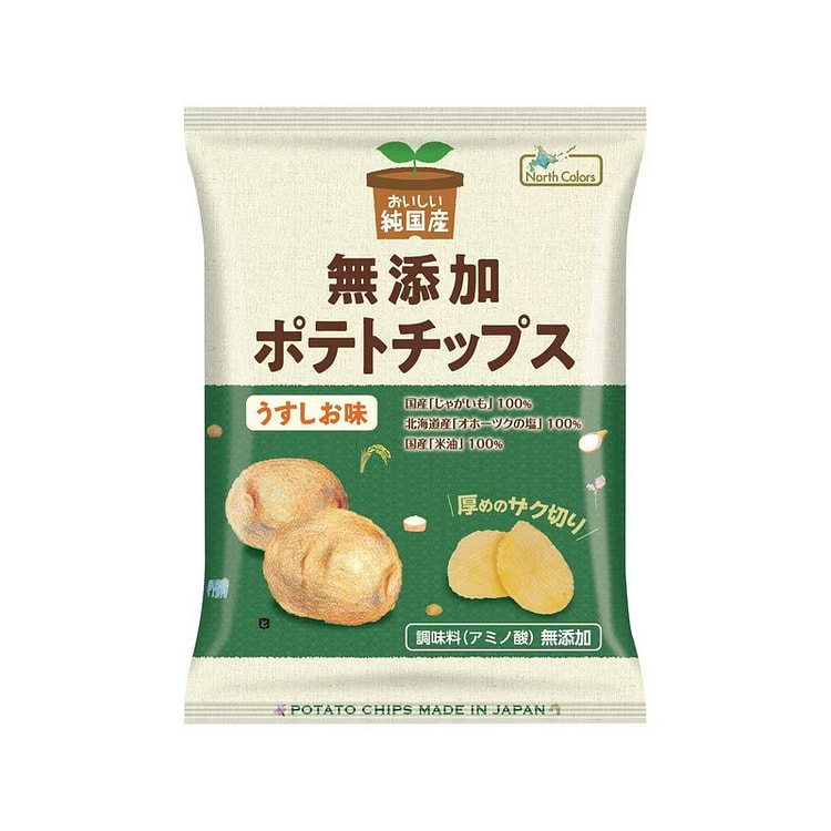 North Colors Pure Japanese Salt Chips 55g 55 g