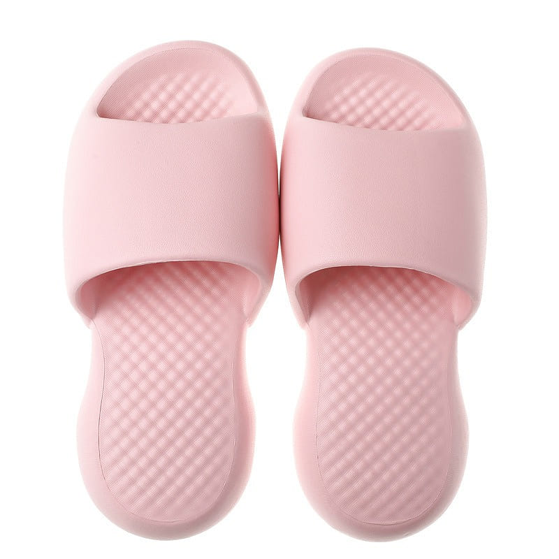 Slippers Like a Cloud Non-Slip Quick Dry Shower Sandals Bathroom, Pink, 39-40 1 count