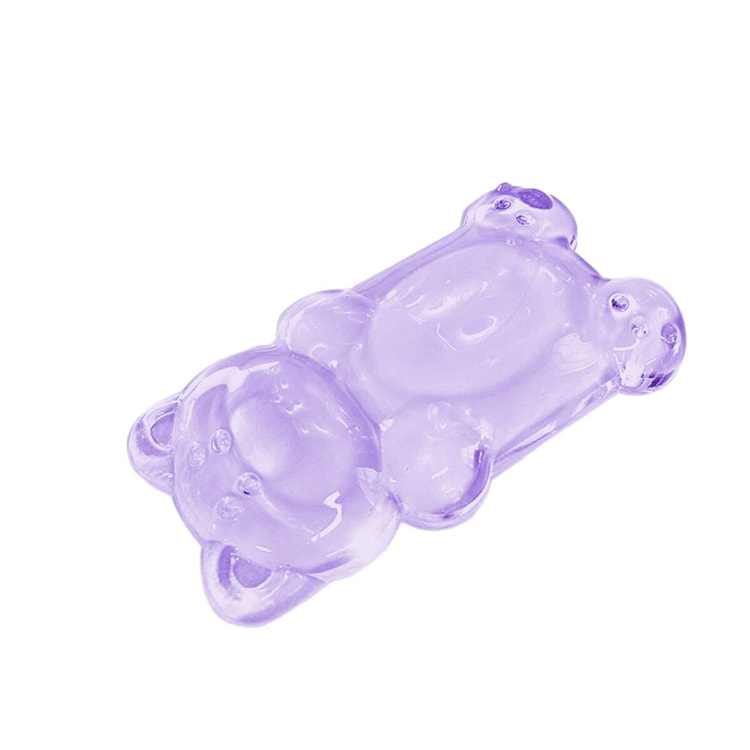Gummy Bear Mouse Wrist Rest Computer - Purple 1 count