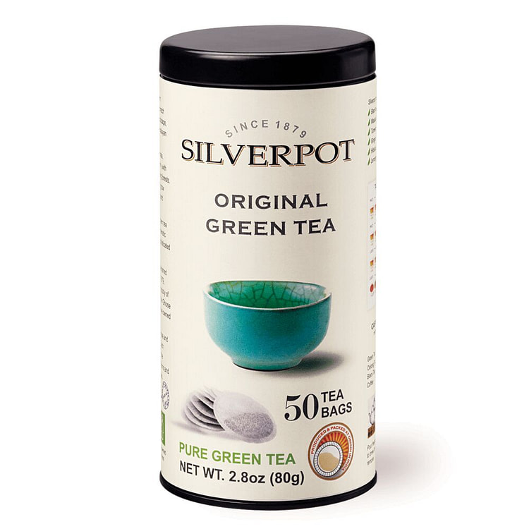 银壶原味绿茶 50 个