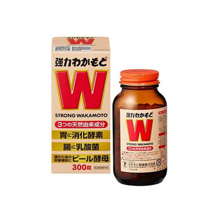 WAKAMOTO 日本益生菌 肠胃调理 300粒