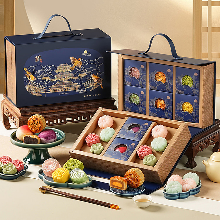 皇家尚食局水晶冰皮月饼礼盒 1182g*1盒