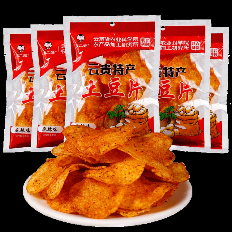 麻辣土豆片50g*5