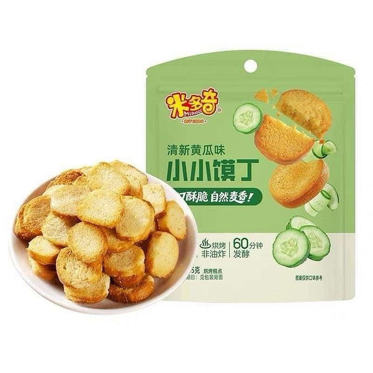 Midoki Mini Bun Dices Fresh Cucumber Flavor 65g*3 195 g