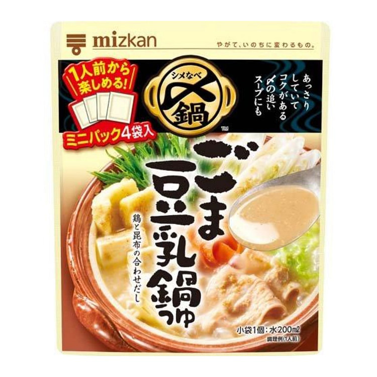 味滋康 日式豆乳火锅汤料包 36g*4包入/