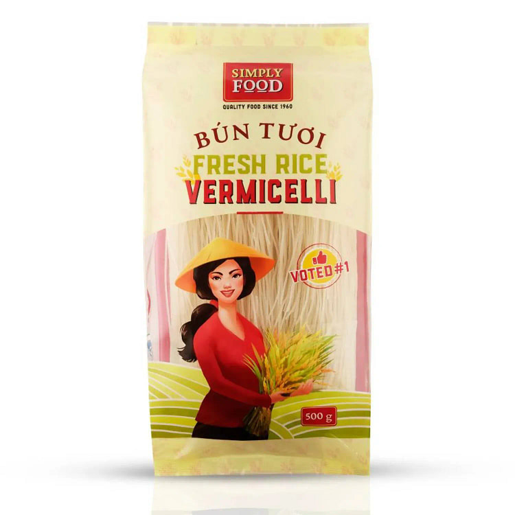 Fresh Rice Vermicelli 500g 1 pack