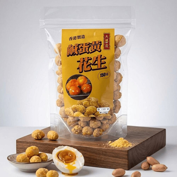 Tai Hei Hing Crispy Peanut Salted Egg Yolk Flv150g 1 each