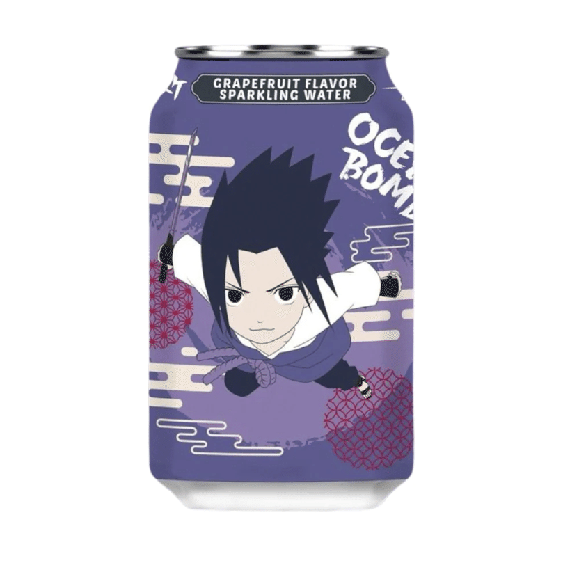 Ocean Bomb Naruto Sparkling Water Grapefruit Flavor 330 ml